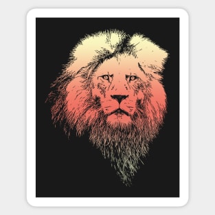 Pride of the Lion Sticker